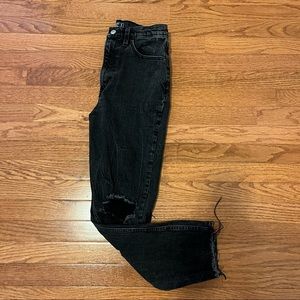 Aberombie High Rise Mom Jean